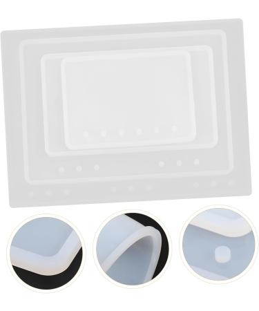 NUOBESTY 4pcs Making Ornament Tool B Diy Molds Crystal Craft Cover Casting A Mold Szies Supplies Silicone - Buy Online on GoSupps.com