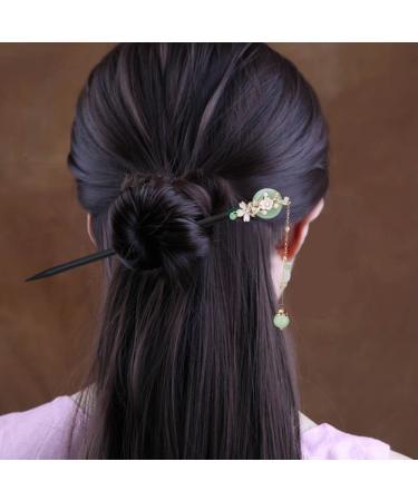 inSowni 50 Pack Wooden Hair Sticks Pencil Hair Pins for DIY Bun Updo | Classic Vintage Retro Hanfu Chinese Chopsticks Base | Women Girls Accessories - Buy Online on GoSupps.com