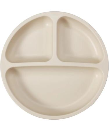 Buy Pandaear Divided Baby Plates - 3-Piece Silicone Suction Cup Set BPA Free Slipproof Design - Ideal for BLW - Pink Green Light Brown - Buy Online on GoSupps.com