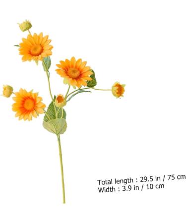 Simulated Sunflower Silk Flower Artificial Props - Buy Online on GoSupps.com