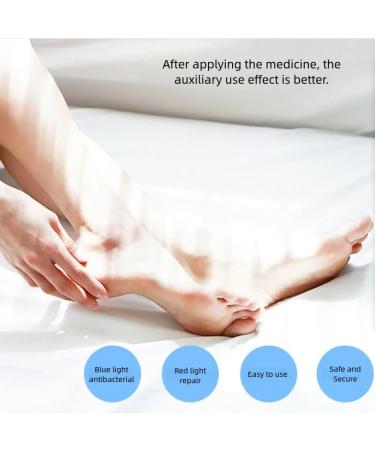 Nail Fungus Light for Toenails - Blue Light Therapy for Onychomycosis | FSA HSA Eligible | Effective Home Solution - Buy Online on GoSupps.com