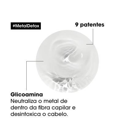 L'Or al Serie Expert Metal Detox Mask 500ml - Deep Conditioning Hair Treatment for All Hair Types - International Shipping Available - Buy Online on GoSupps.com