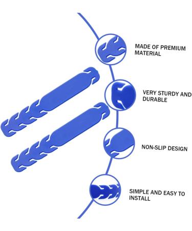 Buy Healvian 10 ST Facial Protection Mask Accessories Elastic Ear Straps & Hook Controller | International Shipping Available - Buy Online on GoSupps.com