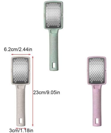 Dajidafu Foot Rasp File Home Professional Adults Personal Care Pedicure Tool Stainless Steel Callus Remover Accessories Green - Buy Online on GoSupps.com