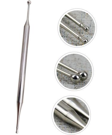 Professional 5-Piece Stainless Steel Ear Cleaner & Massage Tool Set - Inoxlm Reflex Zone & Acupuncture Stick | Teousstock - Buy Online on GoSupps.com