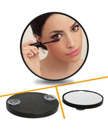 zabeto Anti-Fog Magnifying Makeup Mirror Suction Cup Vanity Mirror 20X Handheld Magnifying Makeup Mirror with Handle White - Buy Online on GoSupps.com