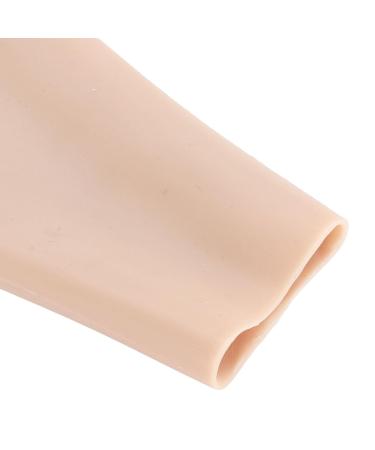 Yosoo Silicone Calf Sleeve - O Leg Pads Corrector for Thin Legs Scar & Birthmark Cover | Bionic Design Premium Material for Beautiful Smooth Legs - Buy Online on GoSupps.com