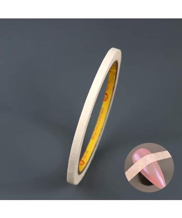 GSHLLO 5 PCS Adhesive Nail Art Guide Tapes Stickers - Nail Striping Line Tape 0.5cm - Buy Online on GoSupps.com