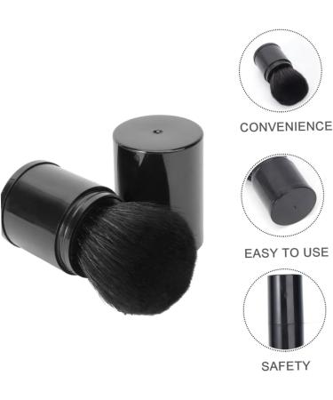 POPETPOP Face Powder Travel Makeup Blush Makeup Bronzer Makeup Portable Brush Makeup Highlighters for Face Makeup Foundation Brush Black Makeup Bronzing Powder Make up - Buy Online on GoSupps.com