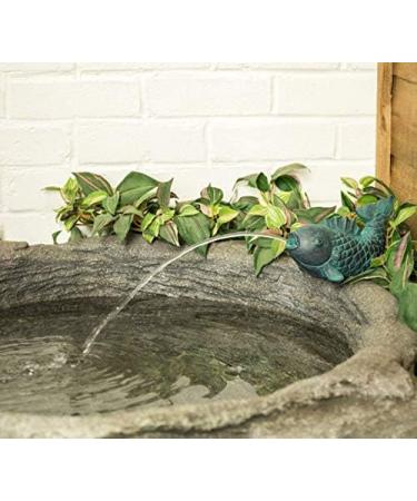 Primrose 10cm Blue Japanese Carp Fish Spout Pond Spitter Fountain Indoor Outdoor Garden Oxygenator Feature - Buy Online on GoSupps.com