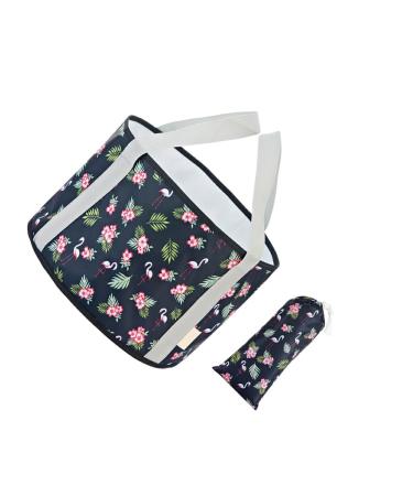 Uikeyuis antifungal foot bath - say goodbye to hard skin and ensure a pleasant foot bath with cloth.Foot bath for hard skin navy lauer flamingo medium size 30 * 20cm medium size 30 * 20cm navy flamingo