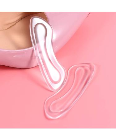 10 Pack Silicone Heel Pillow Pads - Clear Gel Self-Adhesive Shoe Grips & Insoles for Women's Foot Care - Buy Online on GoSupps.com
