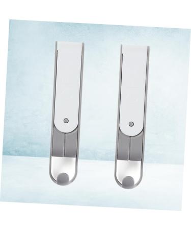 Alipis 4 Pcs Wall Hooks Wall Storage Rack Durable Hooks Multifunctional Hanger Hook up Travel Row Hook Fold 17.5*3.5*3.5cmx2pcs Light Greyx2pcs - Buy Online on GoSupps.com