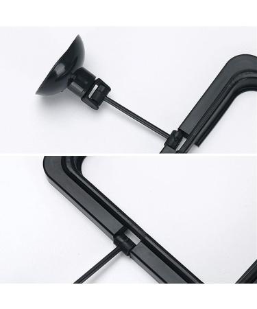 YIUIRUOI 2 Pieces Aquarium and Tank Floating Rings Food Feeders with Suction Cup Fish Food Feeders with Suction Cup (Black) - Buy Online on GoSupps.com