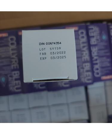 Original Laiter Collyre Bleu Eye Drops - 10ml | Fast & Reliable International Shipping for Eye Care - Buy Online on GoSupps.com