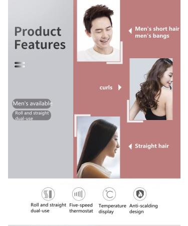 Electric Narrow Hair Straightener & Curler - Unisex Dual-Purpose Styling Tool for Effortless Hair Perfection - Buy Online on GoSupps.com