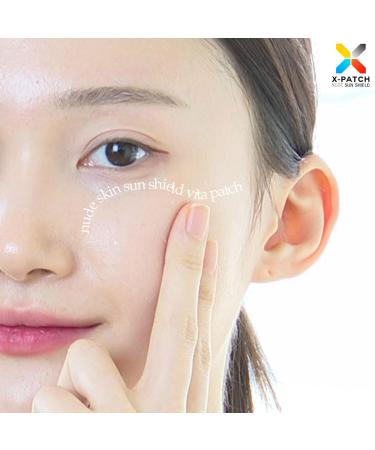 X-Patch Transparent Ultra Thin Matte Skin Patch - UV Shield See-Through Makeup for Cheeks & Nose (8pcs + 4pcs) | Perfect for Golf Cycling & Running - Buy Online on GoSupps.com
