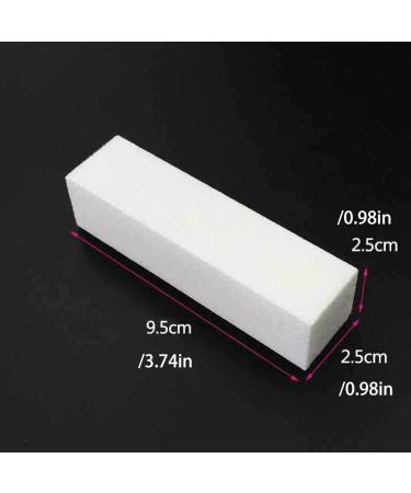 Dajidafu 12X Nail Buffer Buffering Block Sanding Brick High Elasticity Safety Great Resilience Space Saving Manicure Supplies - Buy Online on GoSupps.com