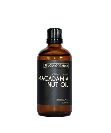 Alucia Organics Certified Organic Macadamia Nut Oil (Macadamia Nut Oil) 100ml