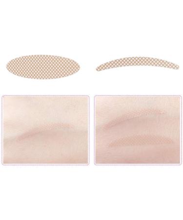 2Rolls 600 Pairs Lace Mesh Wide and Slim Adhesive Invisible Double Eyelid Stickers Waterproof Sweat Proof Double Eyelid Tape Tool for Hooded Droopy Uneven Mono-eyelids Small Eyes Skin (with Fork rods) - Buy Online on GoSupps.com