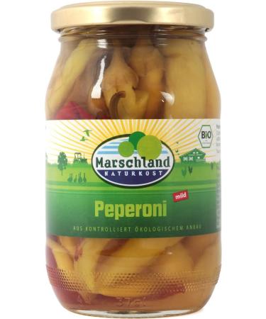 Marschland Naturkost organic peppers mild Gl. MARSCHLAND (1 x 320 gr)