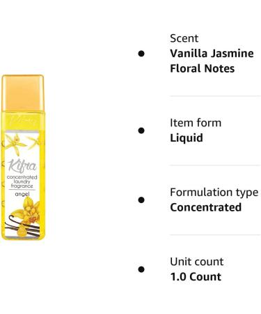 KIFRA ANGEL Concentrated Laundry Fragrance 200ml - Long-lasting Scent for 80 Washes - Buy Online on GoSupps.com