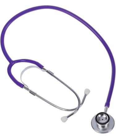 Pro Dual Head EMT Stethoscope - Ideal for Doctors, Nurses, Vets, Medical Students | Purple Color - Health Blood Pressure Monitoring - Buy Online on GoSupps.com