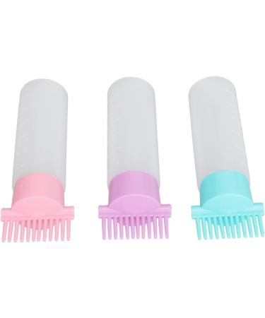 Root Comb Applicator Bottle for Hair Dye 6 Oz Easy to Use Precise Measuring Convenient Design Versatile Use and Reusable - with Comb Teeth for Dispensing Liquids - Buy Online on GoSupps.com