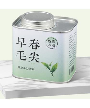 HQZM Premium Maojian Green Tea 100g Loose Leaf Tea PreQingming Spring Tea Strong Aroma Soft Buds - Buy Online on GoSupps.com