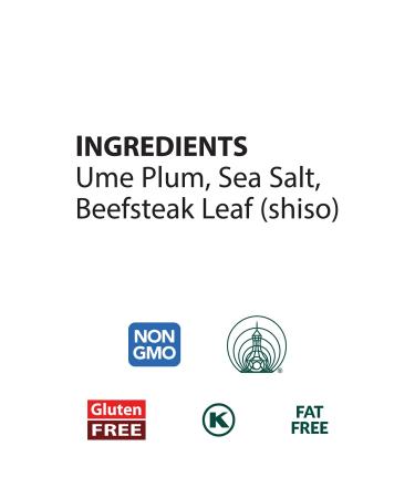 Eden Ume Plum Vinegar - Authentic Traditional Recipe, No Chemical Additives - 10 oz Amber Glass Bottle - Buy Online on GoSupps.com