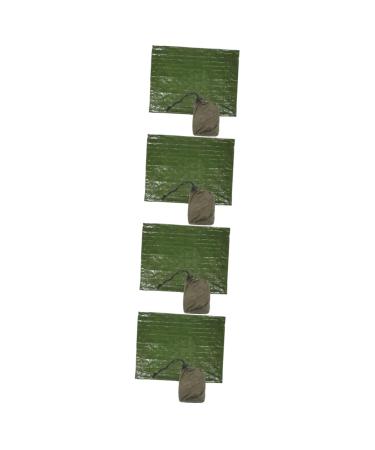 Sosoport 4 sentences first aid ceiling Light blankets outdoor ceilings Camping ceiling packable ceiling in free rescue blankets Thermal emergency blanket foldable survival PE-aluminum foil Grnx4stk 210x130cmx4pcs
