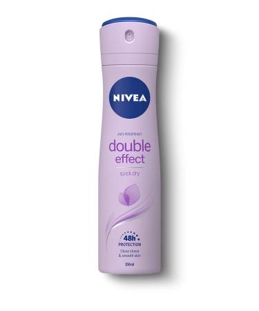 Nivea Women's Anti-Perspirant Spray Double Effect 48 Hours Deodorant 150 ml 150 ml (Pack of 1)