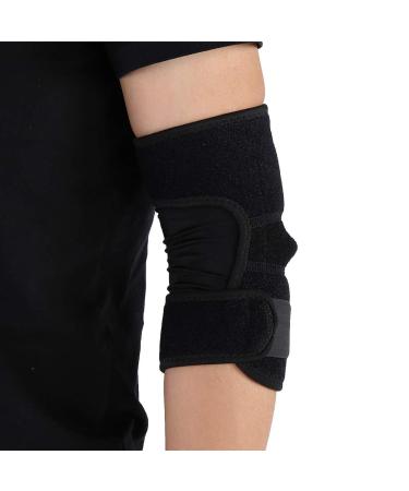 Alomejor Tennis Elbow Support Brace - Adjustable Lightweight Elbow Strap for Tennis & Basketball - Pain Relief & Comfort (Black - Buy Online on GoSupps.com