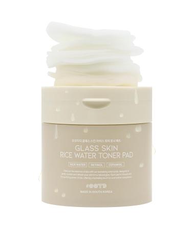 Toner Pads for Dry Dull Sensitive Skin Korean #OOTD Retinol Ceramides Strengthen Skin Barrier Smoothing Hydrating Toner Pad 70Pads 4.05oz 120ml Toner Pads With Fermented Rice Extract