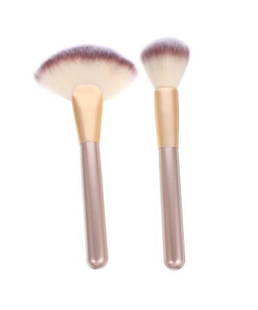 minkissy 2 Sets Makeup Brush Cosmetics Brush Blush for Cheeks Facial Makeup Brush