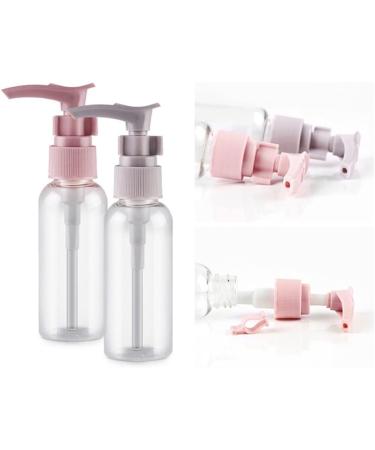 POPETPOP 1 Set Cosmetic Dispensing Bottle Lotion Bottle Cosmetics Kits Toiletries Cosmetic Storage Bottle Clear Container Lotion Container Sample Containers Portable Cream Travel 6.04X3.3cm Pink - Buy Online on GoSupps.com