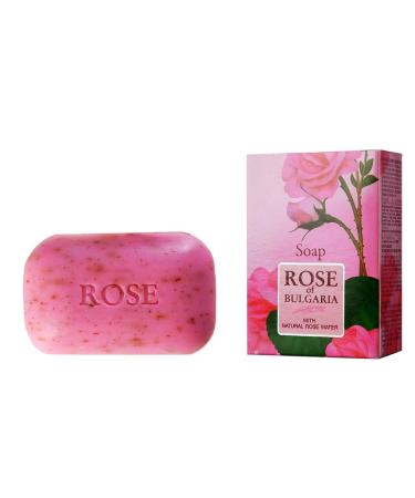 Rose of Bulgaria Soap 100g - 100% Natural Handmade Soap - Buy Online on GoSupps.com