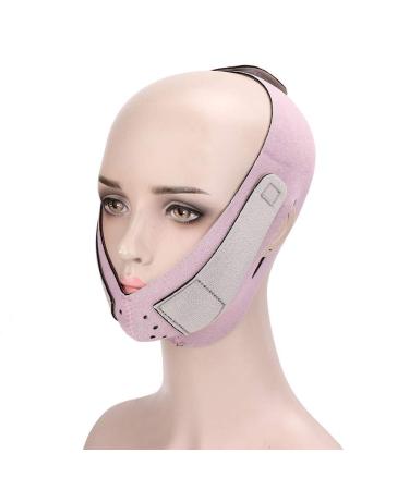 V Facial Mask & 3D Band for Lifting & Fat Burning Enhance Your Facial Contour (Pink) - Buy Online on GoSupps.com