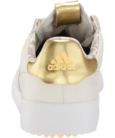 adidas Women's Adicross Retro Spikeless Golf Shoes - White Tint/Pulse Amber - Size 8.5 - Buy Online on GoSupps.com