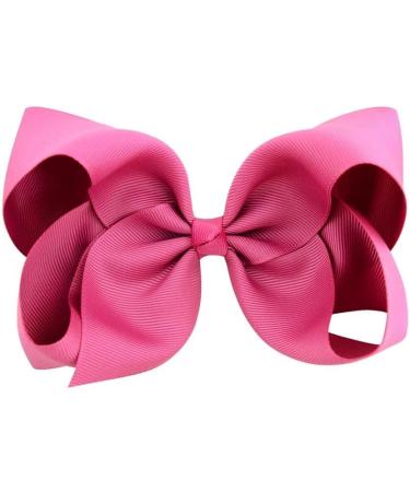 Hair Clips 6 Inch Big Grosgrain Ribbon Solid Hair Bows With Clips Girls Hair Clips Headwear Boutique Hair Accessories Blue Hair Clips (Size : 3) - Buy Online on GoSupps.com