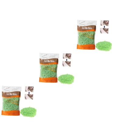 Shop Minkissy Green Depilatory Wax Beans - Pain-Free Hair Removal Resin Beads for Smooth Skin - Buy Online on GoSupps.com