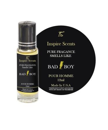 Fragrance Perfume Oil Bad Boy Cologne Roll On Body Oil for Men 1 pack 1.0 Fl Oz