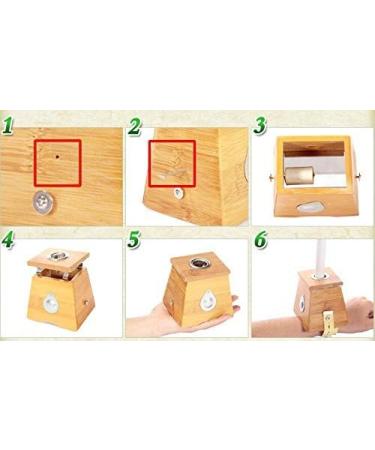 Winterworm Bamboo Healing Box for Moxa Moxibustion Medicine Therapy (One Hole) One Hole- - Buy Online on GoSupps.com