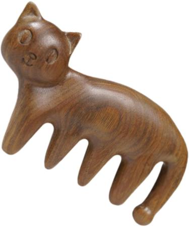 Beavorty 5-St K tchchen Massage Comb | Wide Tooth Wooden Hair & Scalp Massager Tool for Acupuncture Points | Ideal Travel Device - Buy Online on GoSupps.com