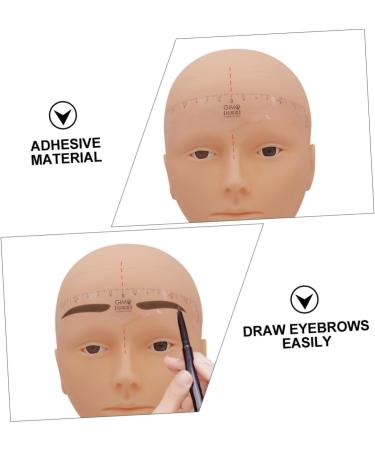 Beatifufu 1 Roll Disposable Ruler Adhesive Microblading Ruler Reusable Eyebrow Ruler White Paper - Buy Online on GoSupps.com