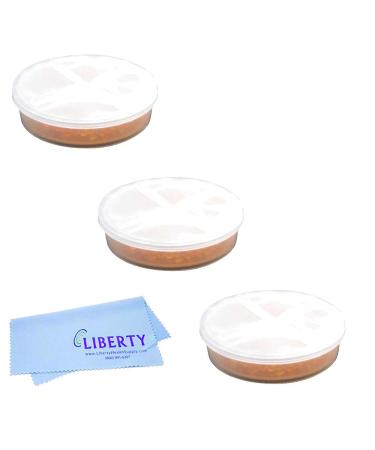 Stay Dri Hearing Aid Dehumidifier Refill Desiccant (3 Pack with Liberty Cleaning Cloth)