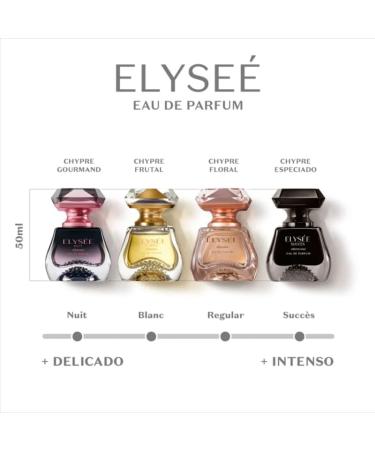 Boticario - Linha Elysee - Eau de Parfum Blanc Feminino 50 Ml - (Elysee Collection - Blanc Eau de Parfum For Women 1.7 Fl Oz) - Buy Online on GoSupps.com