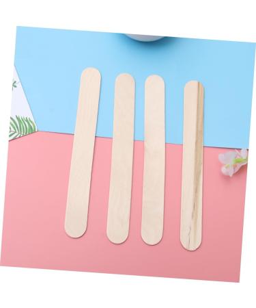 Beavorty 150 Wax Applicator Sticks - Wooden Ice Rods for Hair Removal | Bamboo Spatula for Women - Buy Online on GoSupps.com