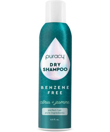 Puracy Dry Shampoo  Perfect Hair, Pure Ingredients - Benzene Free 3-in-1 Volumizing, Revitalizing, & Memory Adding Dry Shampoo, All Hair Colors & All Hair Types, No Powdery Residue, 99.3% Natural, 6 Oz