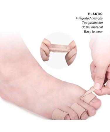 Buy Soft Elastic Toe Protectors - Multifunctional Skin Color Solution for Hands & Feet | Ideal for Men & Women - International Shipping Available - Buy Online on GoSupps.com